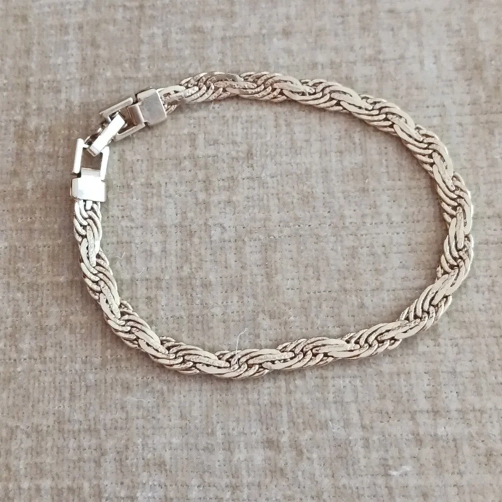 Multi Woven Gold Tone Bracelet - Picture 8 of 8